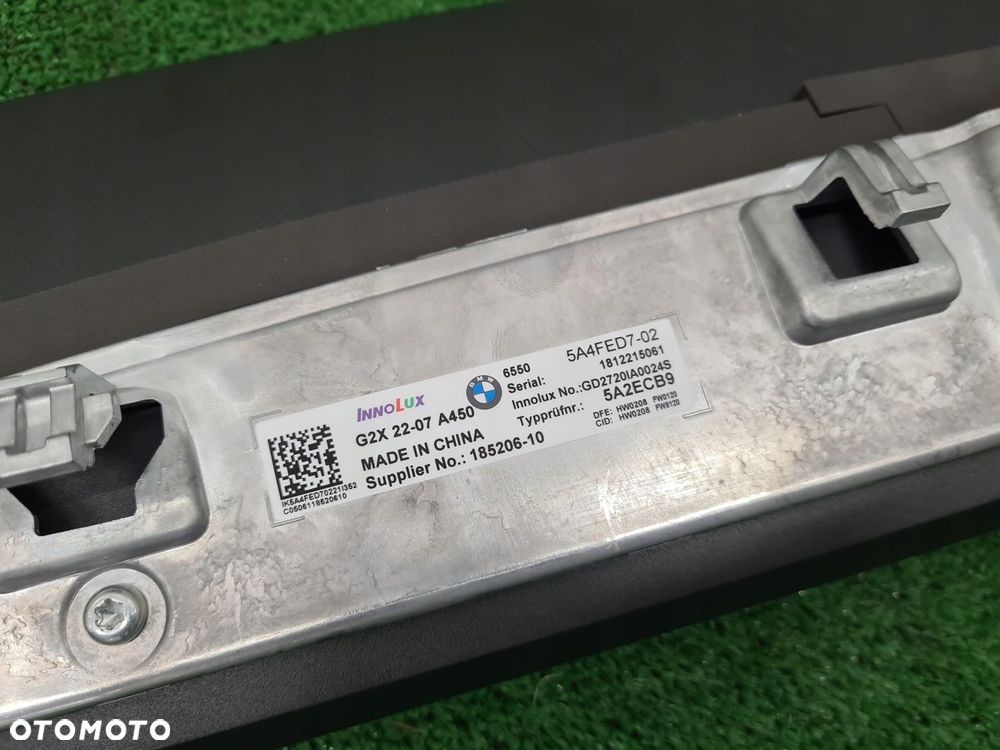 BMW 3 G20 G26 LCI LIFT WYŚWIETLACZ EKRAN LICZNIK ZEGARY MONITOR 5A4FED7 - 4