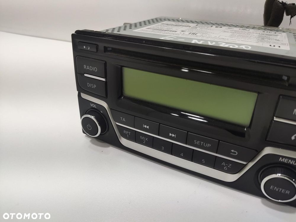 FABRYCZNE RADIO NISSAN NV200 E-NV200 2014-2021 28185-6WX0A - 4