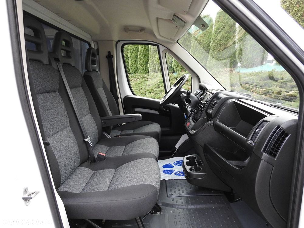 Fiat DUCATO PLANDEKA 10 PALET WEBASTO KLIMATYZACJA TEMPOMAT NAWIGACJA  180KM - 38