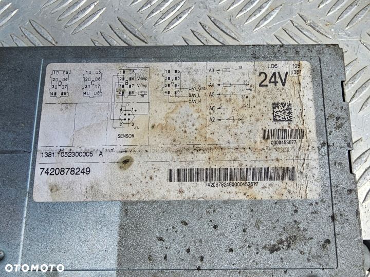 TACHOGRAF CYFROWY KARTA NA KARTE RENAULT PREMIUM MIDLUM MAGNUM TYP 1381.1052300005 7420878249 - 3