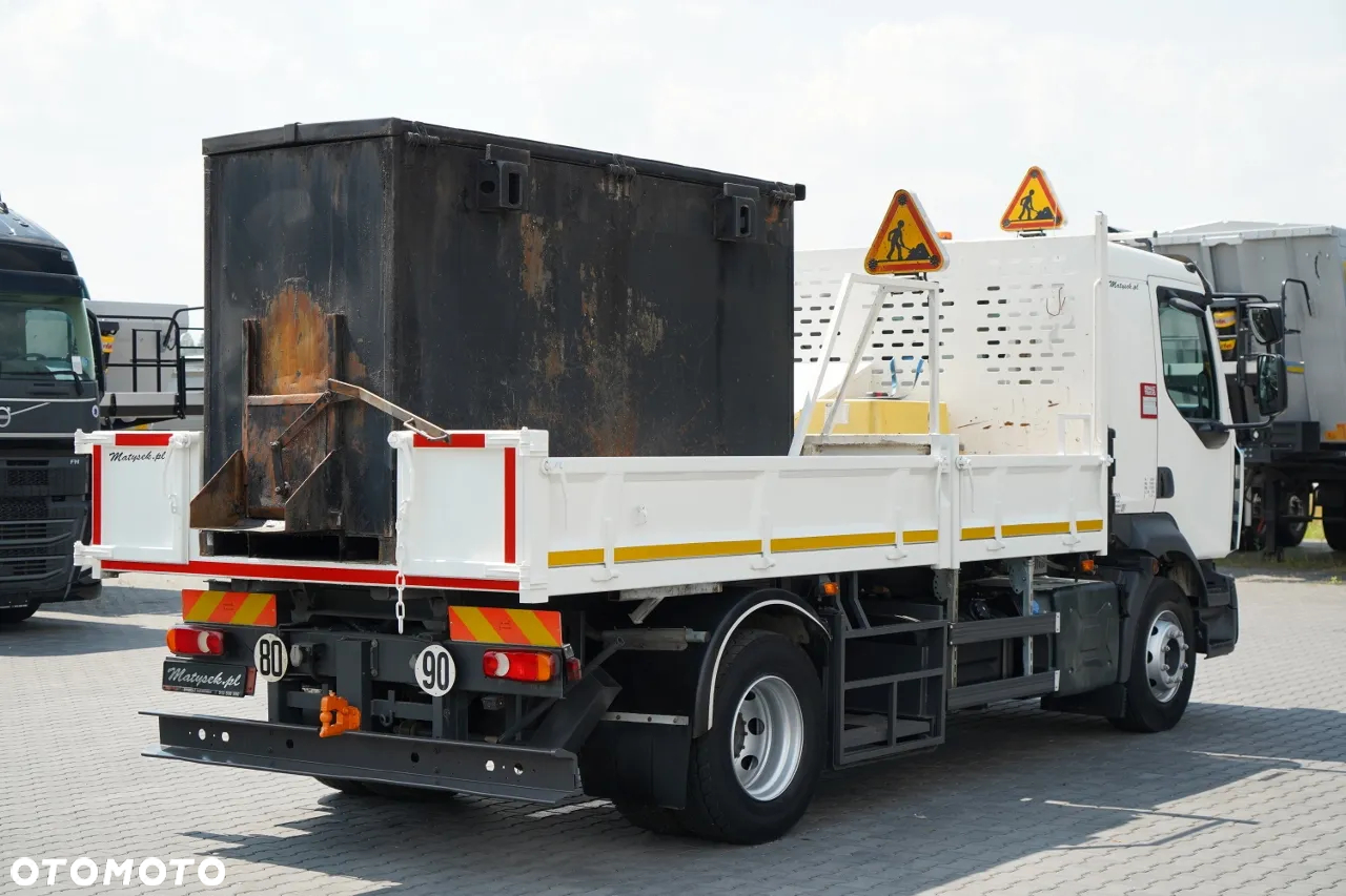 Renault D 16.240 / 4X2 / WYWROTKA / SPECJALISTYCZNY / DROGOWY / ZBIORNIK DO LANIA ASFALTU / EURO 6 / SPROWADZONY - 8