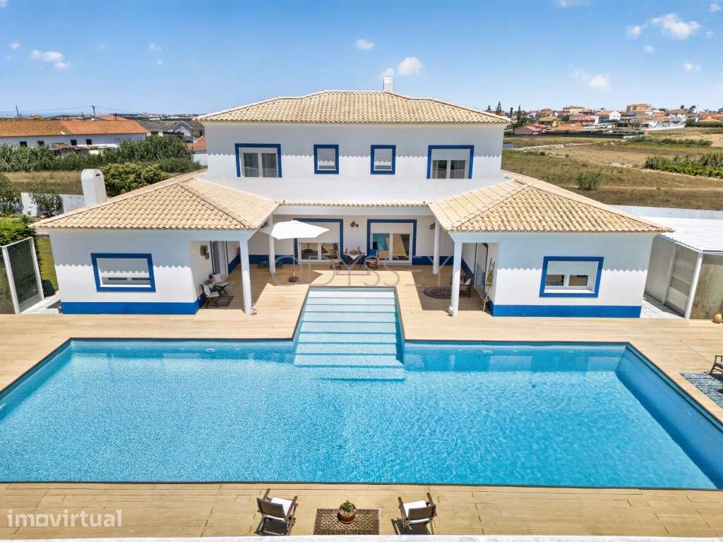 Excecional Moradia de Campo com Piscina e Vista Mar | Encarnação, M... - Grande imagem: 3/59