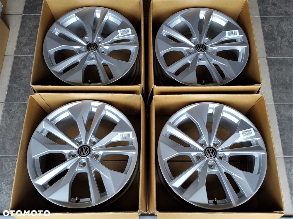 Alufelgi 18 5x112 VW Golf Passat Tiguan Jetta Touran Caddy T-Roc Nowe Oryginalne ! 822# - 7