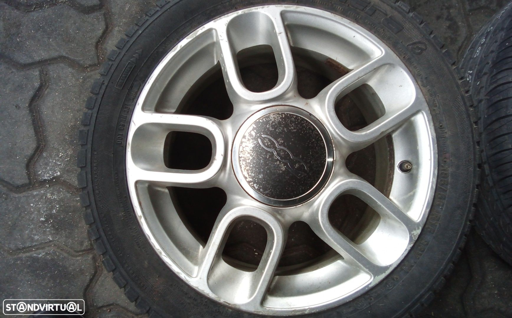 Jantes Fiat 500 R15 furação 4x98 - 5