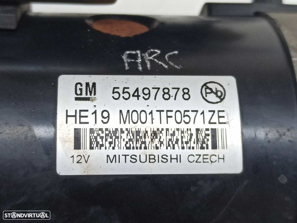 MOTOR DE ARRANQUE OPEL MOKKA X COLOR EDITION START/STOP - 7