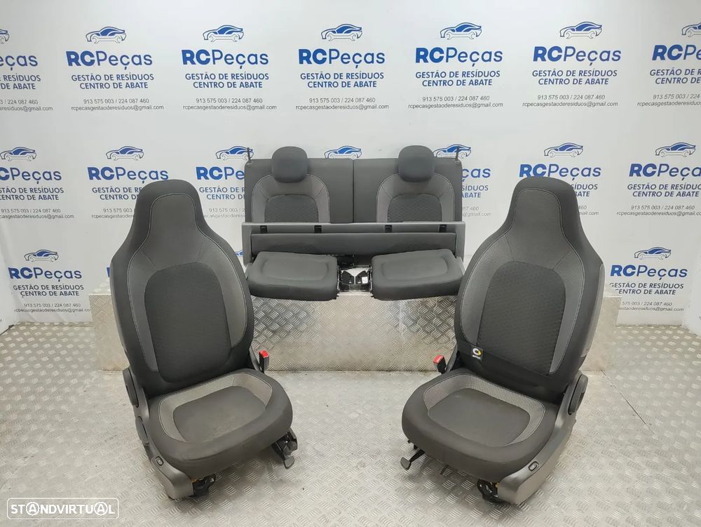 Conjunto Bancos Frente Frontais Tras Traseiros Smart ForFour EQ 453 2017 a 2021 - 2