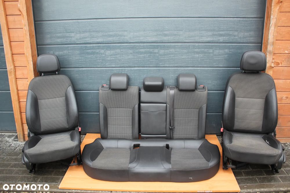 FOTELE KANAPY PÓŁ SKÓRA GRZANE BOCZKI OPEL INSIGNIA A HATCHBACK SEDAN KOMBI EUROPA - 1