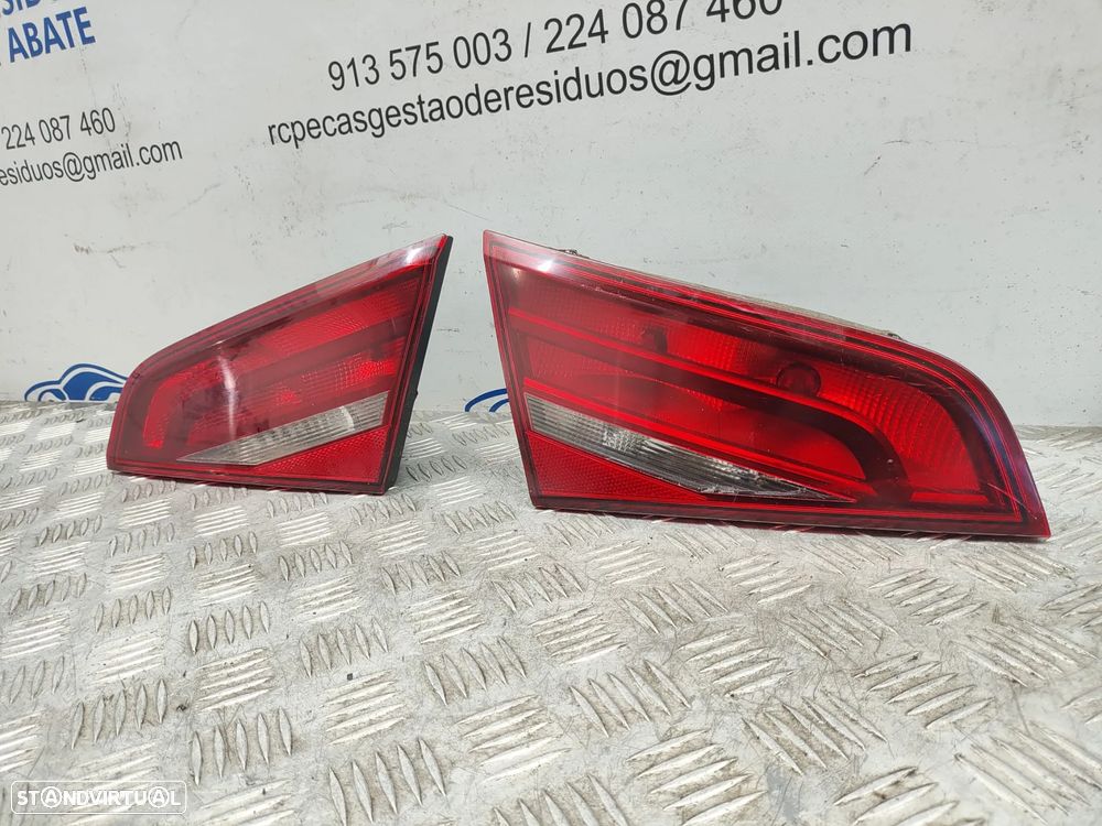 Farolins de mala direito esquerdo LED originais Audi A3 8V Sportback 5 portas Pré Facelift de 2012 a 2016 - 3