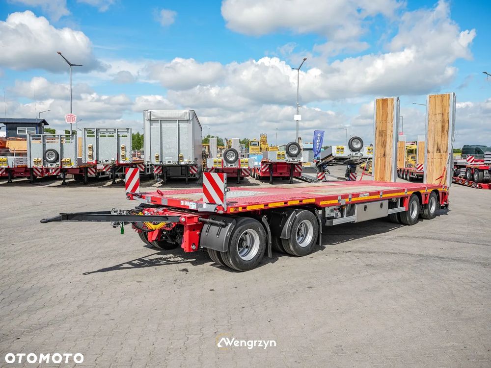 MAX Trailer MAX 600 | Przyczepa 4 osiowa | Najazdy hydrauliczne