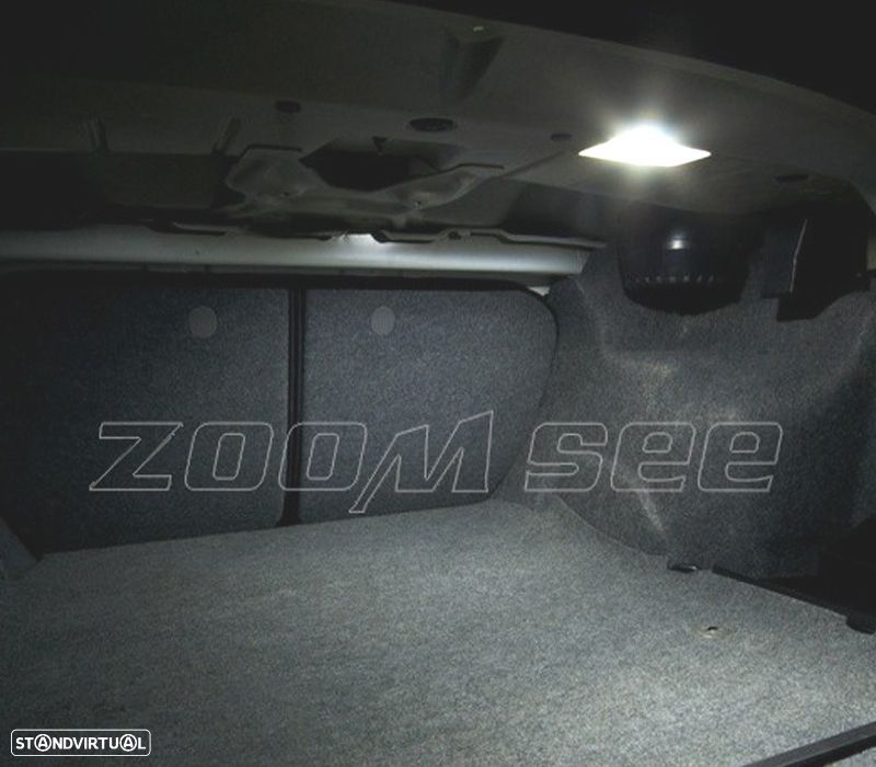 KIT COMPLETO 16 LAMPADAS LED INTERIOR PARA BMW SERIE 3 E36 SEDAN COUPE M3 316I 318I 320I 323I 323IS - 5