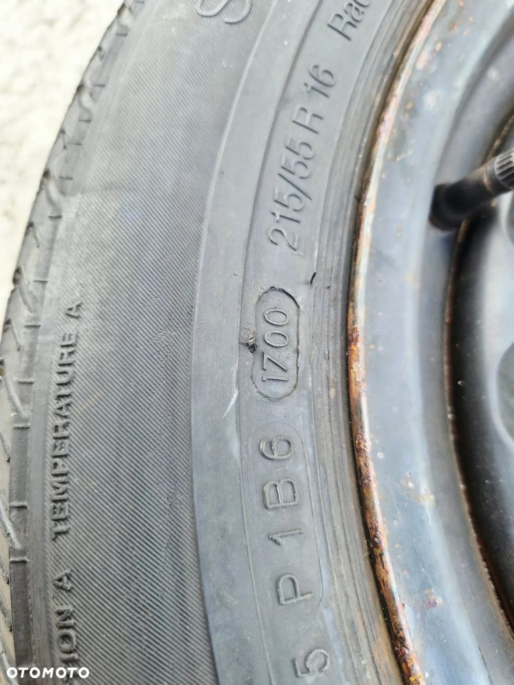 Koło Koła Dojazdowe Zjazdowe Zapasowe 5X112 215/55R16 Audi VW Seat Skoda - 6
