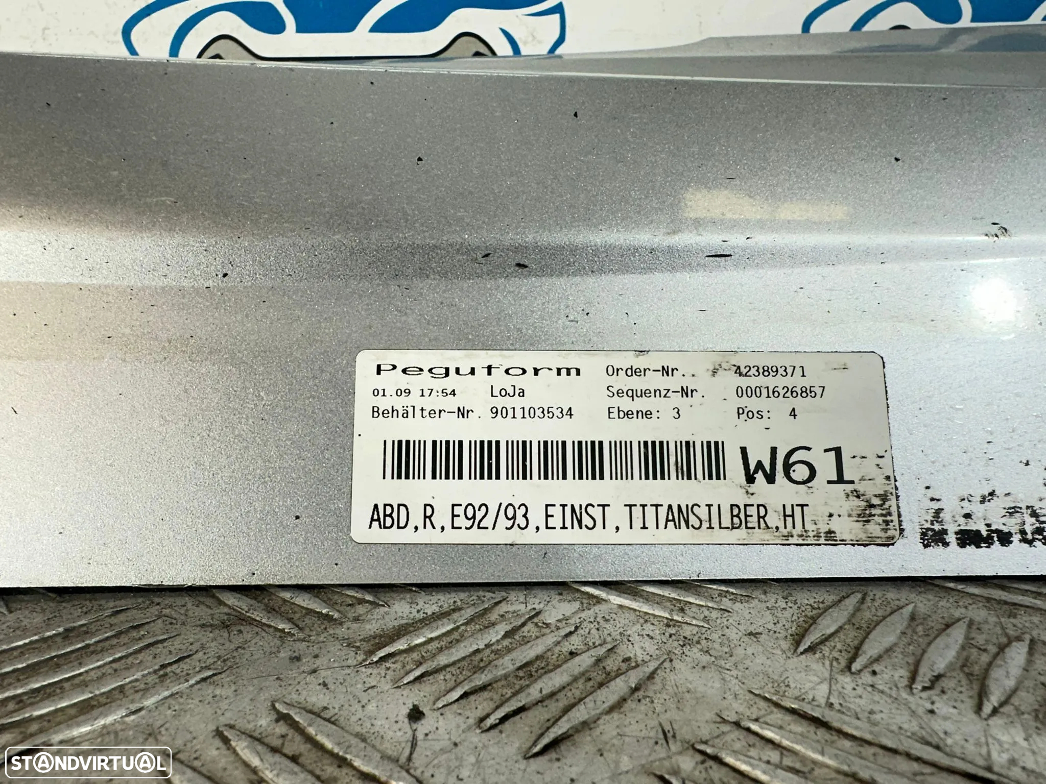 .Embaladeiras Saias Laterais Originais BMW Serie 3 E92 Coupe E93 Cabrio - 6
