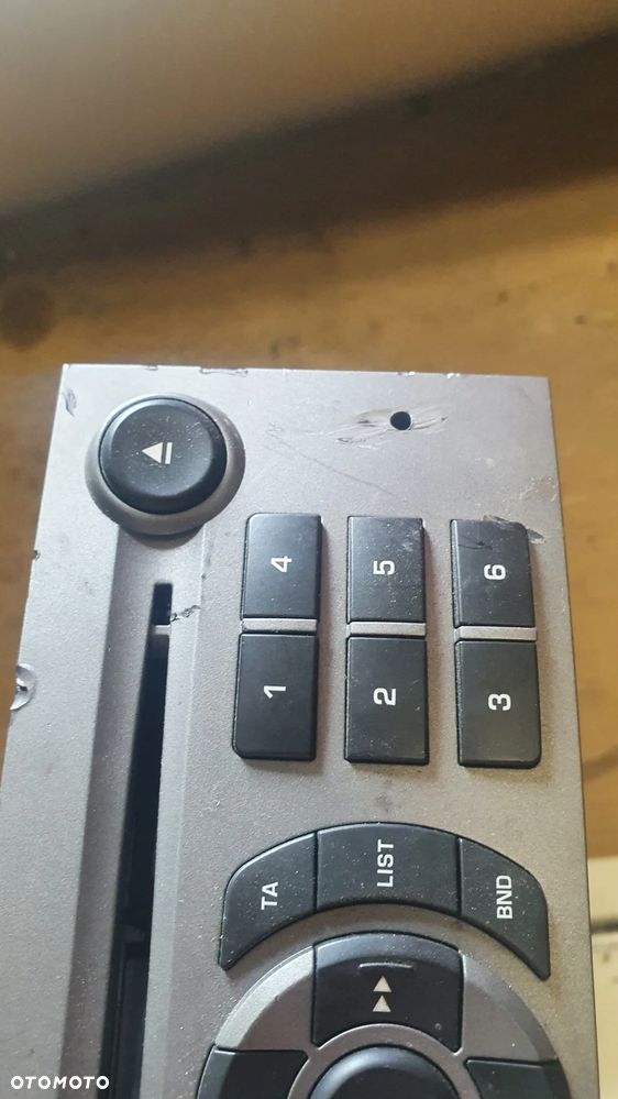 PEUGEOT 407 RADIO CD BLAUPUNKT RD4  9660647877 - 7