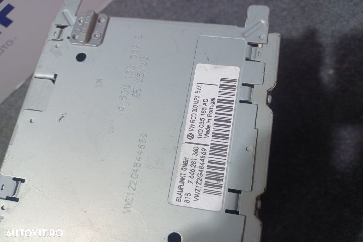 Radio cd 1K0035186AD Volkswagen VW Golf 5 [2003 - 2009] Plus minivan - 4