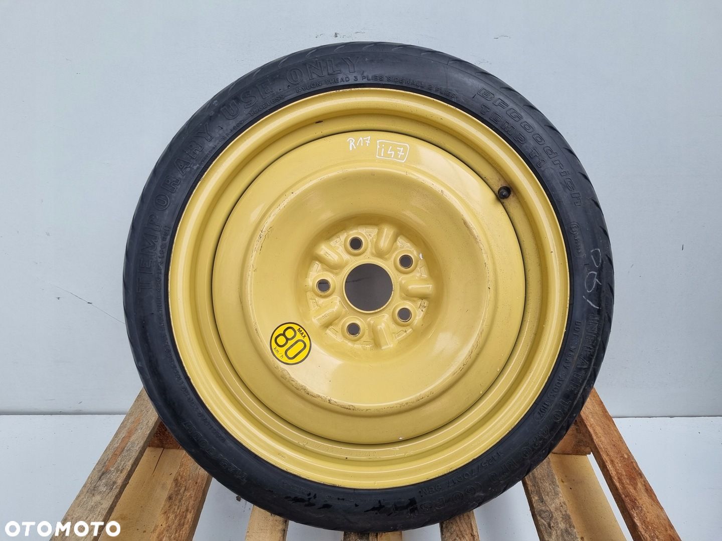 Lexus IS 220D 250 II KOŁO DOJAZDOWE DOJAZDÓWKA 125/70 R17 D17 5x114.3 ET50 - 1