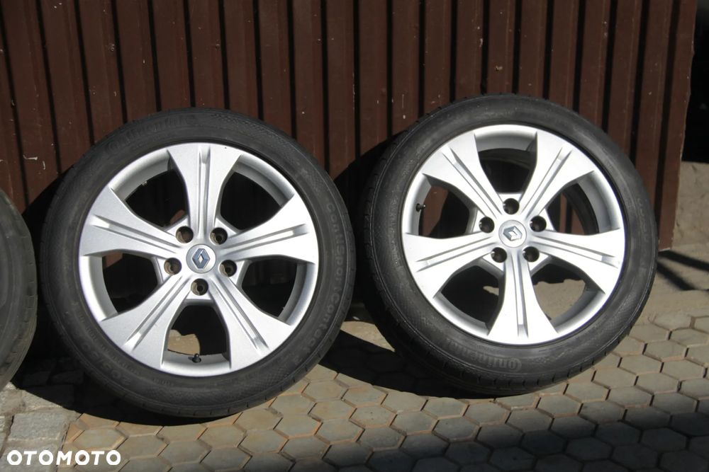 Koła Alufelgi 17 cali 5x114.3 7JX17 ET 49 RENAULT - 3