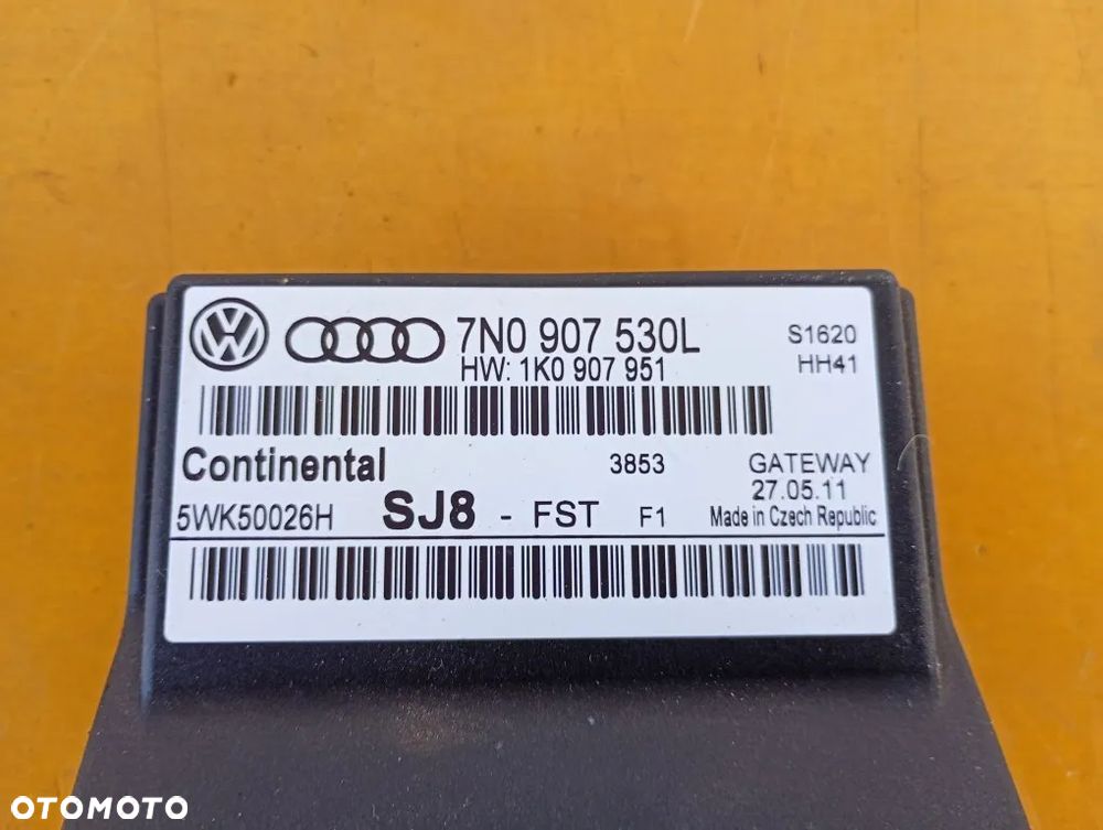 moduł sterowania gateway sterownik vw passat b7 cc 2008-2012r 7n0907530l - 3