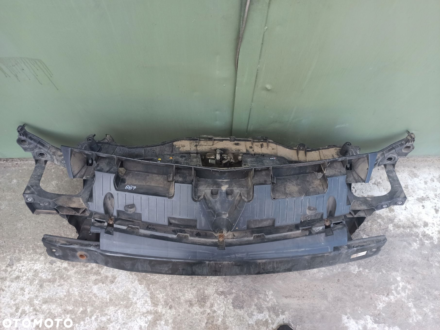 Pas przedni wzmocnienie belka pod zderzak RENAULT KANGOO II 08-14 - 7