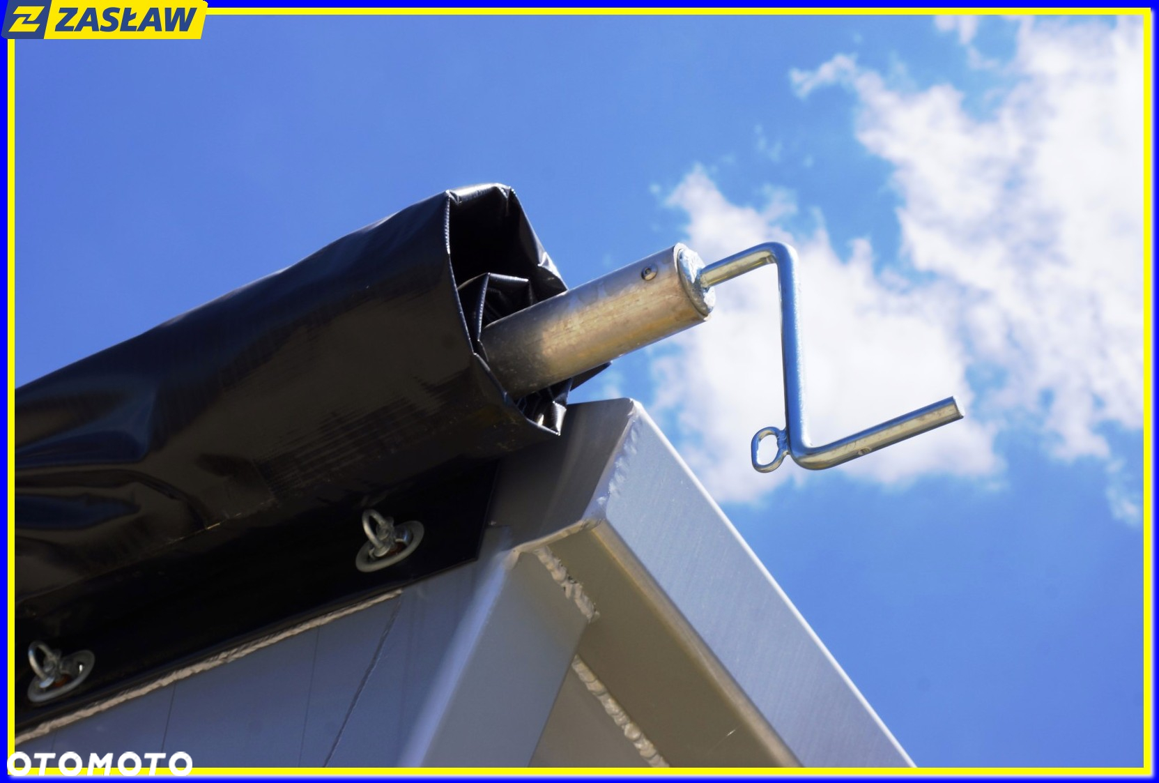 Zaslaw 45 m³ / 9,70 m naczepa wywrotka LIGHT KL-DRZWI!! - 41