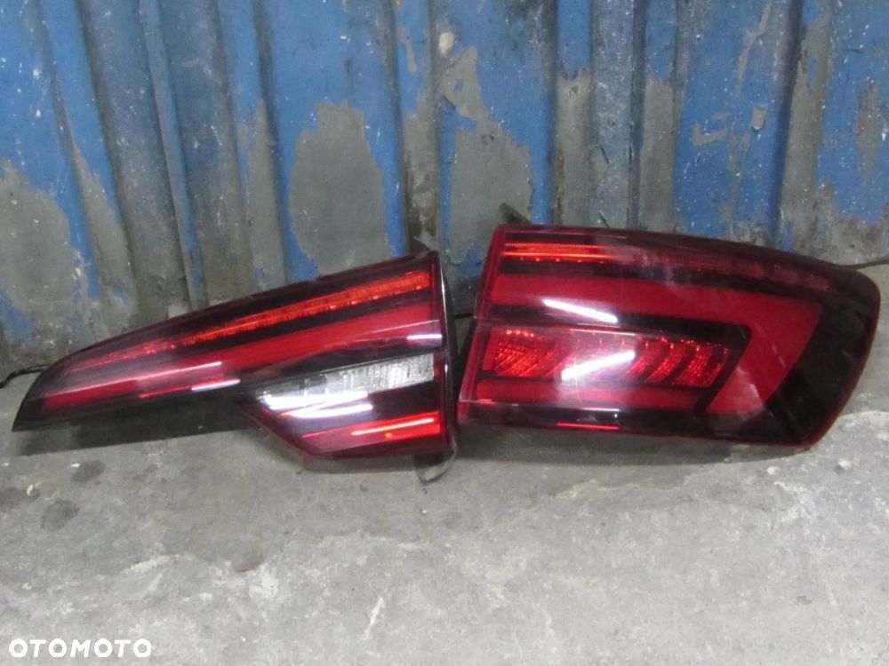 AUDI A4 B9 kombi komplet lamp tył full led Europa - 3