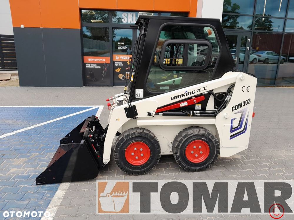 Lonking CDM303 klimatyzacja skid steer - 3