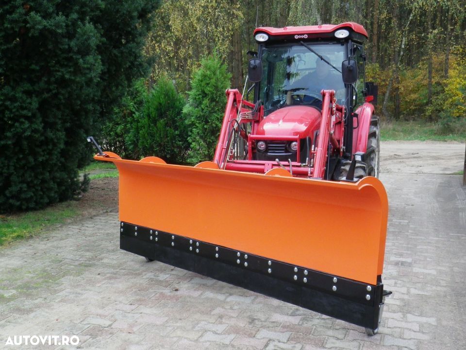 Lamă de zăpadă dreaptă model F lungime 2,8 metri - 1