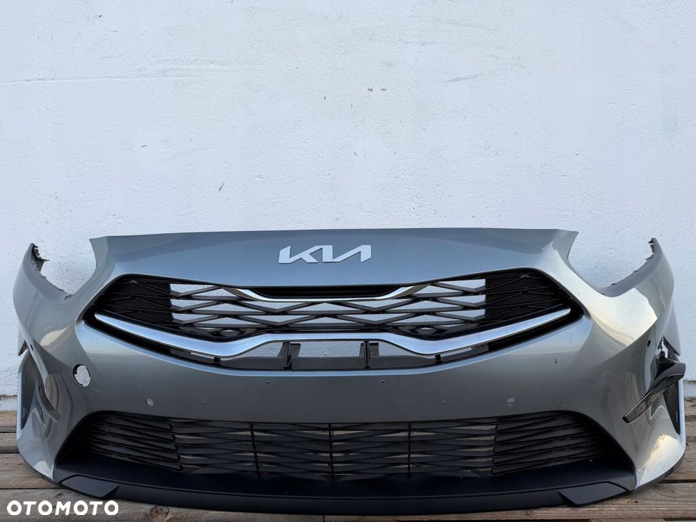 zderzak przód przedni kia ceed iii 3 lift fl 2021- 86511-j7da0 + grill krat - 1