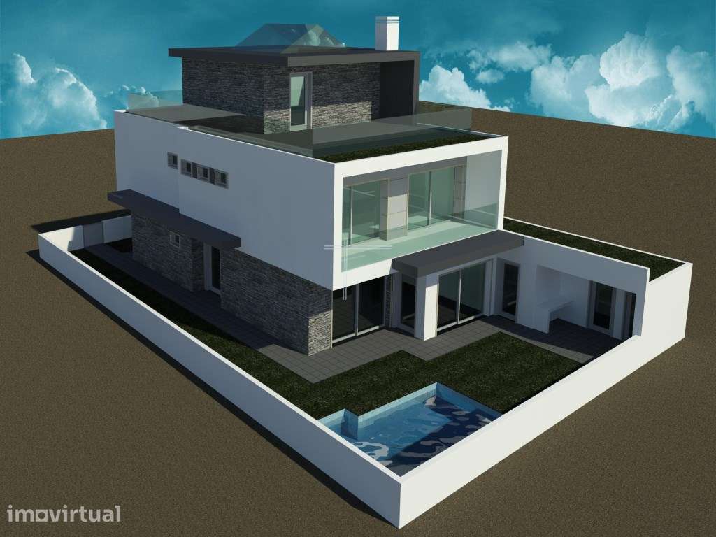Terreno de 300m2 com projeto aprovado para moradia de 3 pisos - Bot... - Grande imagem: 3/17