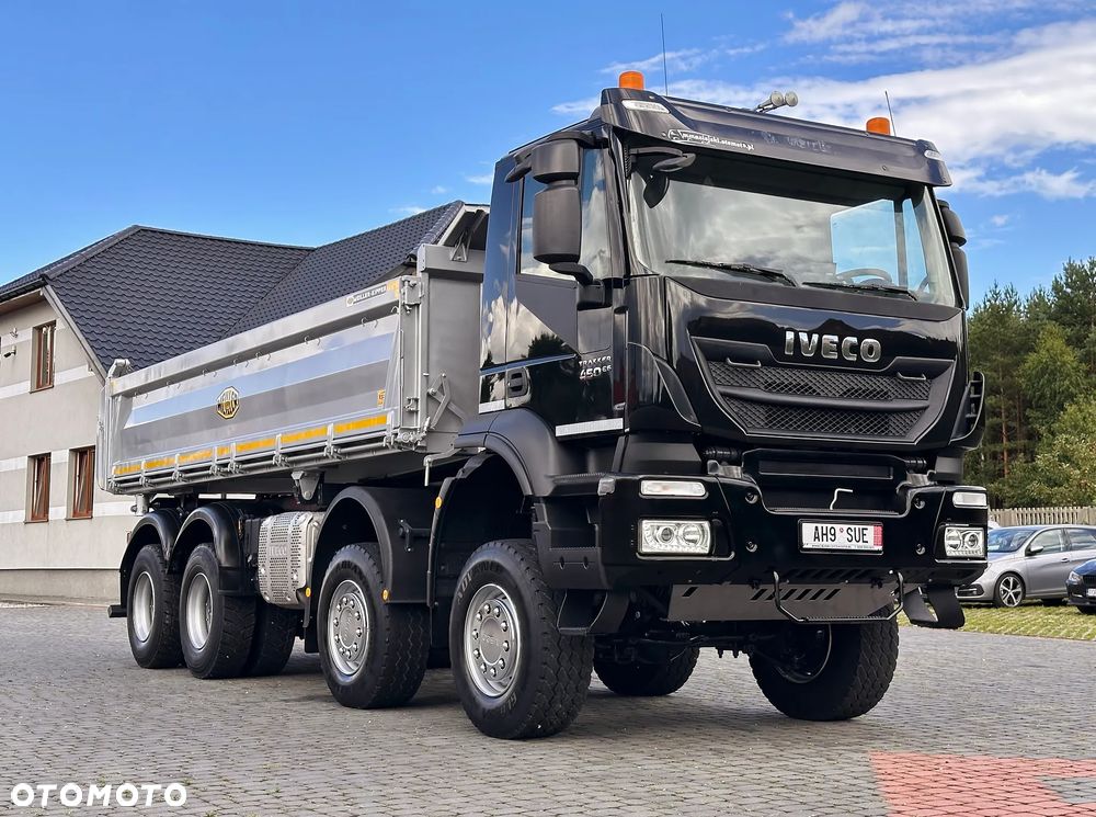 Iveco TRAKKER 450 8x8  WYWROTKA MEILLER 3S Przebieg 200 tys.km - 30