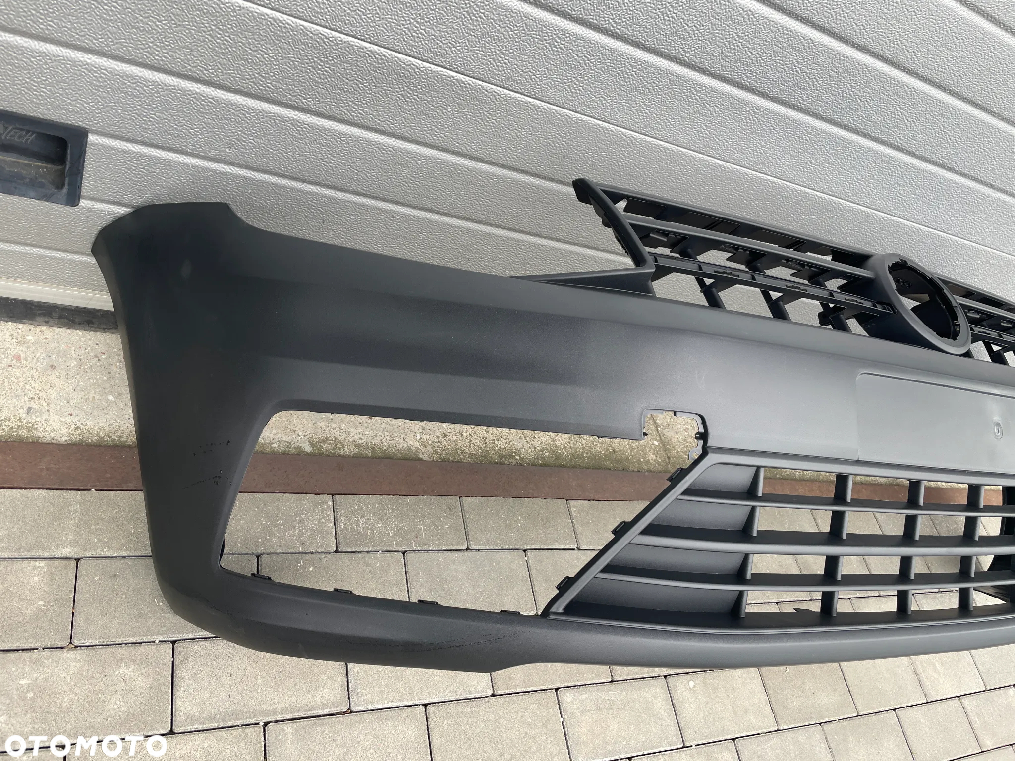ZDERZAK PRZEDNI VW CADDY IV  2015-2020 - NOWY CZARNY - 3