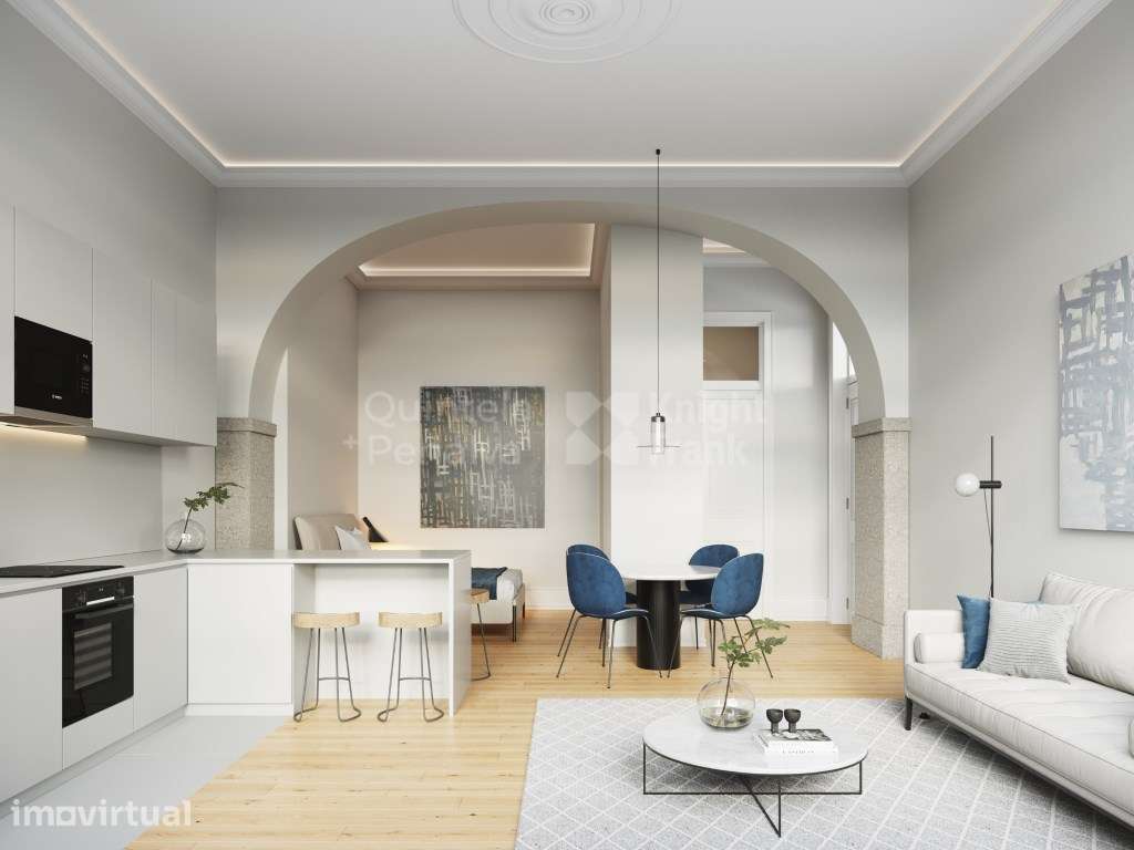 Apartamento T0 com vista rio, no coração do Chiado, Lisboa - Grande imagem: 5/12