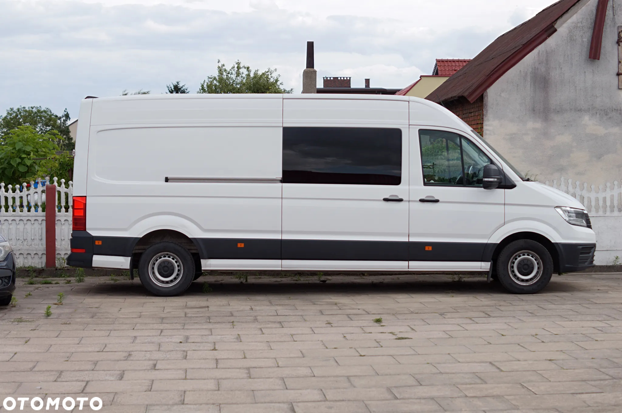 Volkswagen Crafter brygadówka 6 osób, ładowność 1177kg, Krajowy - 7