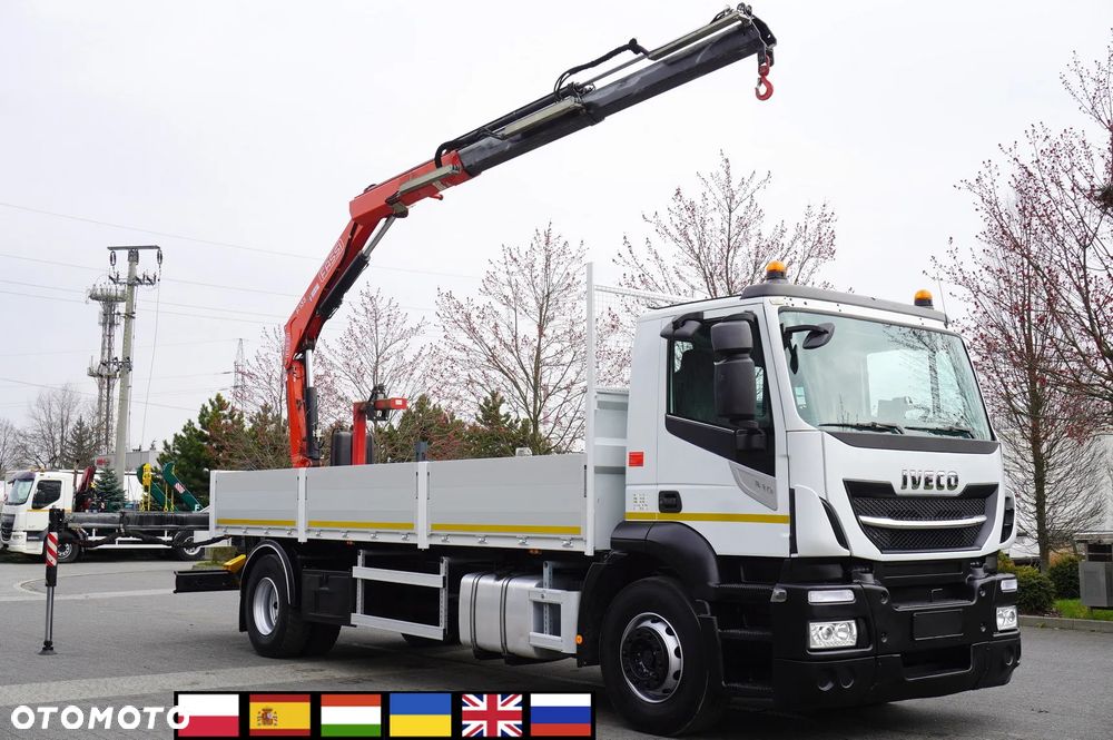 Iveco Stralis 19.310 4x2 E6 / 100 tys. km! / FASSI F135A.0.22 / 430 MTH / pilot / rotator / burtowy 16 EPAL - 1