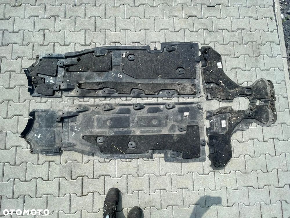 AUDI A8 D4 3.0 TDI OSŁONY PODWOZIA KOMPLET 4H0825206A 4H0825205B - 2