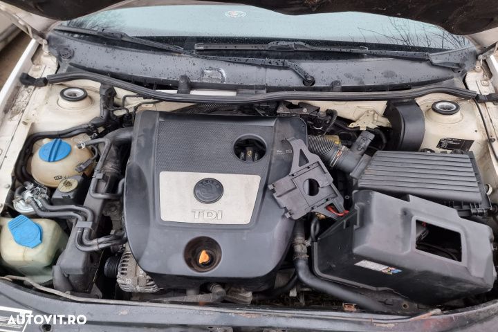 amortizor telescop stanga fuzeta brat etrier punte fata spate Skoda octavia 1 facelift  motor 1.9tdi AXR Dezmembrez - 7