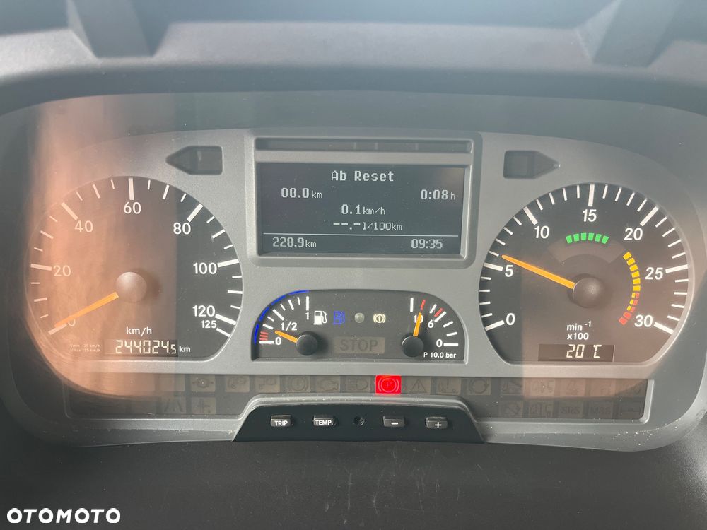 Mercedes-Benz Axor 1829 Wywrotka 4x4 Napęd na Mostach 4x4  Na Wał Reduktor Biegi Terenowe Czolownica Hydraulika Boczna Klimatyzacja Webasto Manual Grzana szyba Pług Piaskarka Solarka Schnitd Stratos B50-36 - 28