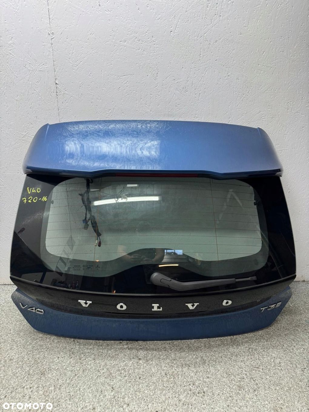 KLAPA BAGAŻNIKA TYŁ TYLNA VOLVO V40 II 2015-2019 720-16 - 1