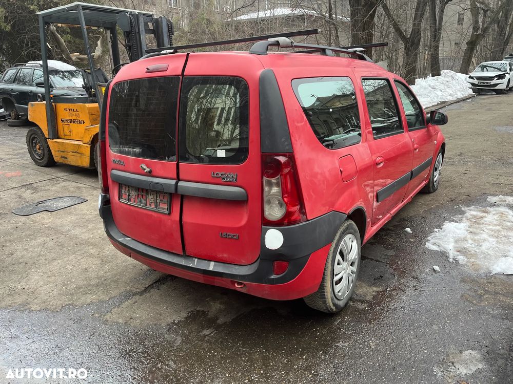 Dezmembrez Dacia Logan MCV 2007 rosu 1,5 DCI Euro 4 - 7