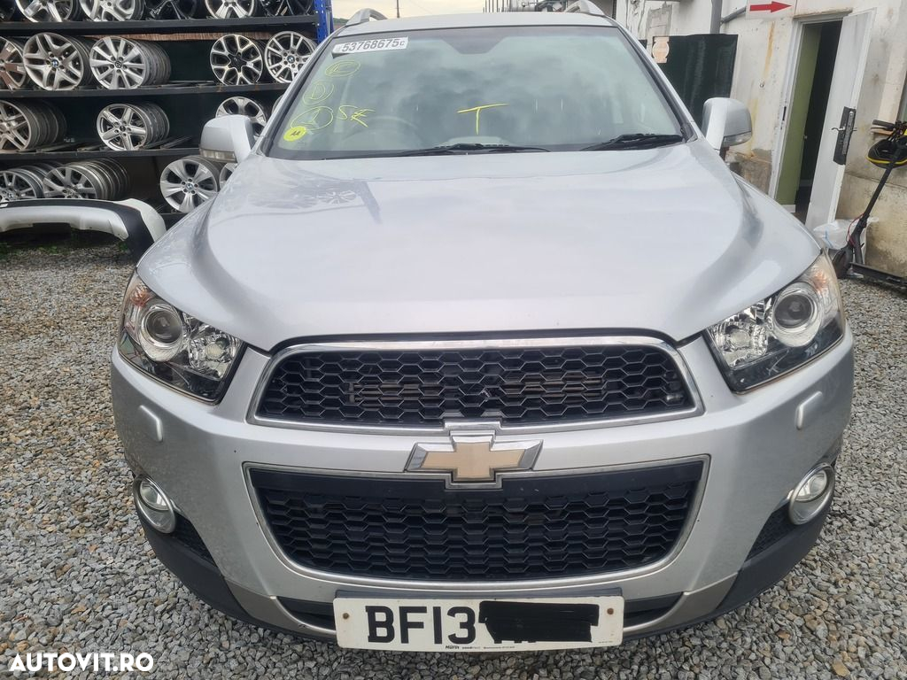 Bara fata Chevrolet Captiva Facelift 2011 - 2014 Switchblade silver metallic Gan (1249) ... - 4