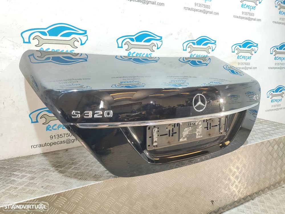 Porta Tampa Mala Mercedes Benz Class S W221 Fecho Puxador - 2