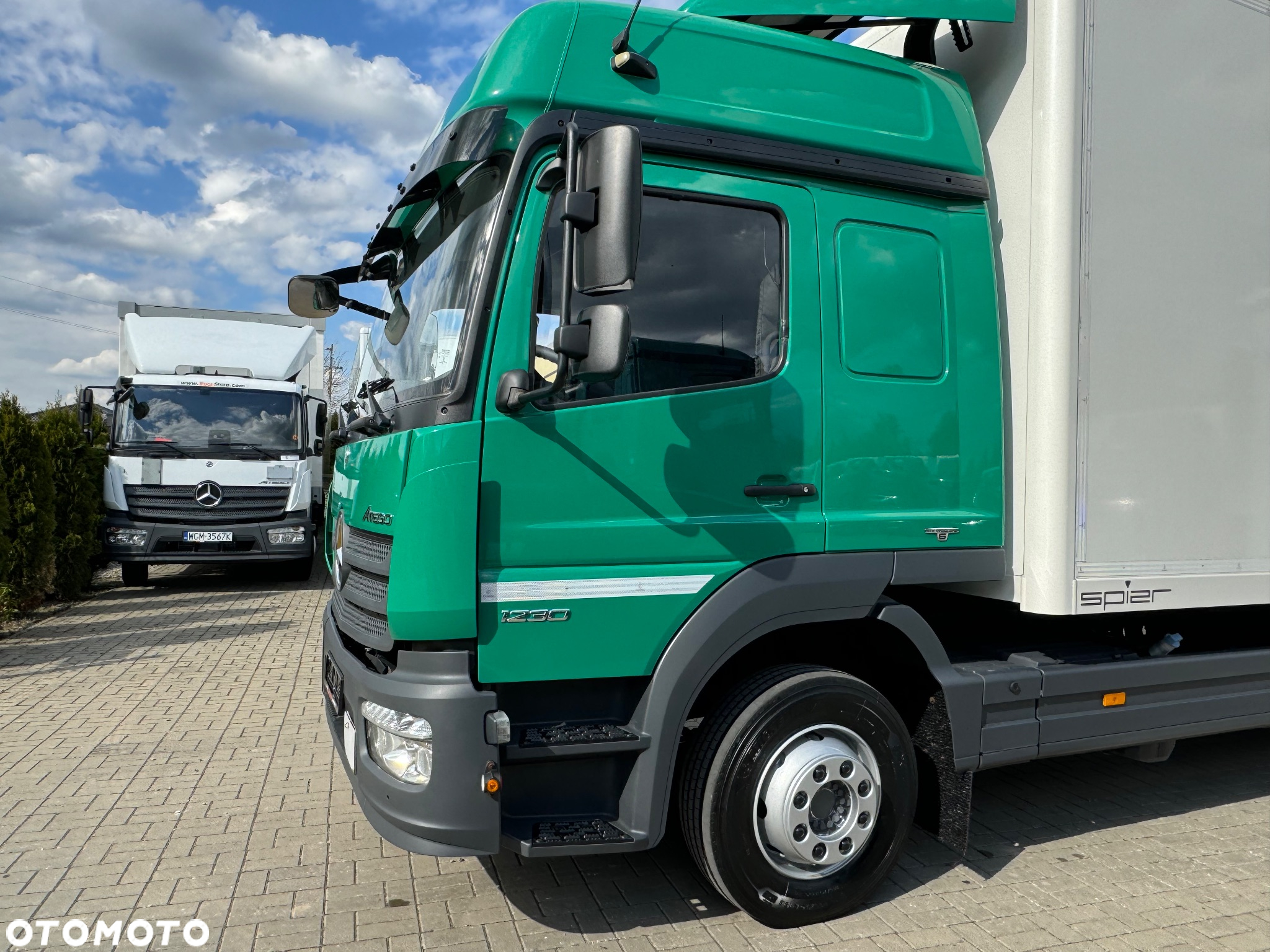 Mercedes-Benz ATEGO 1230 KONTENER 7.50m WINDA - 4