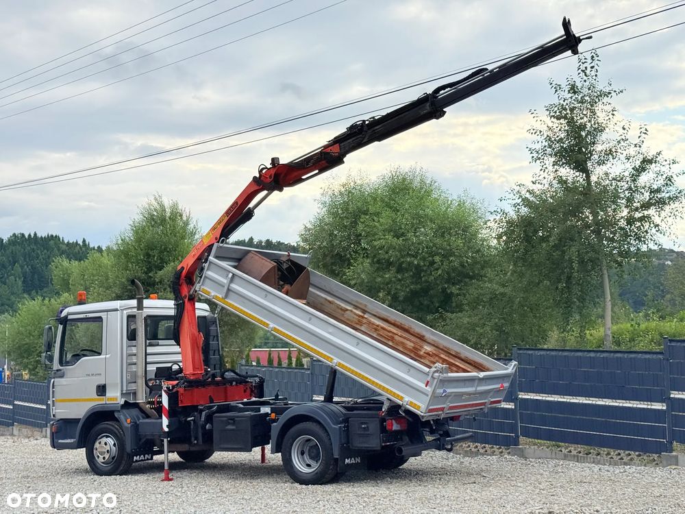 MAN MAN TGL 12-240 Kiper Wywrotka 4x2 Kran PALFINGER PK 12500 BARDZO DOBRY STAN - 20