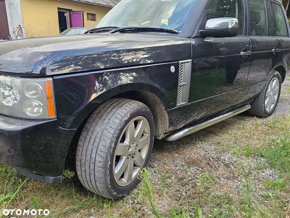 ZDERZAK MASKA BŁOTNIK LAMPA PRZÓD RANGE Land rover vogue SE 2006r 3.6 - 3