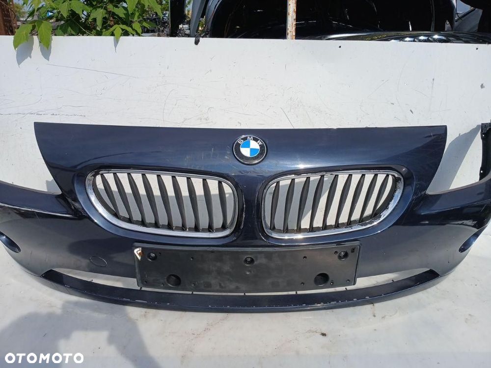 ZDERZAK PRZÓD PRZEDNI Z HALOGENAMI NERKAMI BMW Z4 E85 E86 GRAFITOWY - 3
