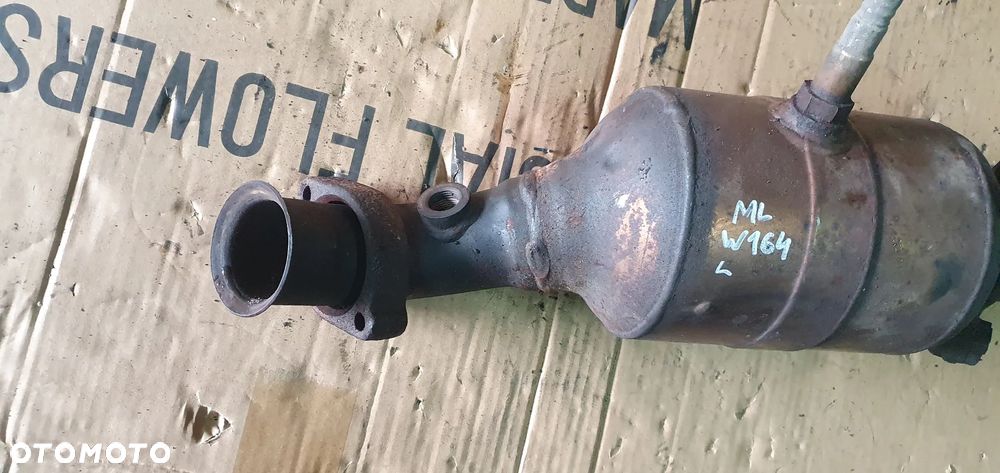 Katalizator kat Filtr lewy Mercedes ML W164 3.5 V6 A1644907314 - 3