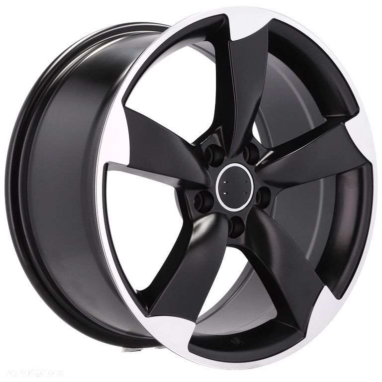 4x Felgi 18 m.in. do AUDI A3 8Y 8P 8V A4 B6 B7 B8 B9 A6 C6 C7 Q2 GA Q3 Rotor Style - BK217 (FBX341) - 8