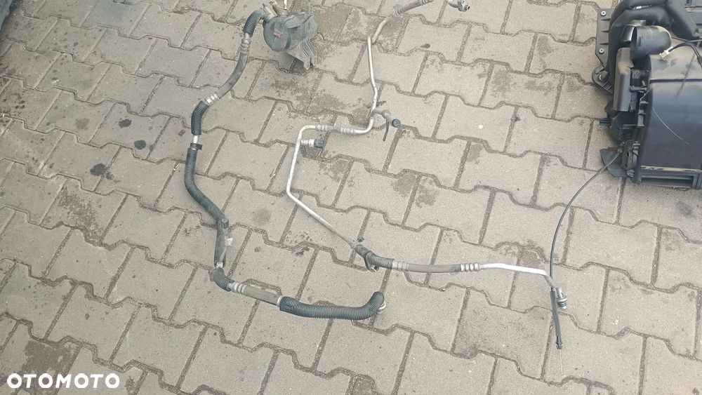 F.VAT kompletna klimatyzacja Ford Transit MK7 Zestaw Klimatyzacji Kompresor Klimatyzacji Sprężarka  Przewód KLIMATYZACJI rurka Obudowa nagrzewnicy Nagrzewnica z obudową Transit MK7 - 8