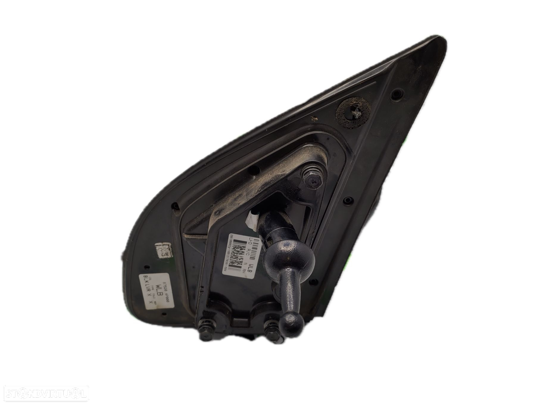 Espelho Retrovisor Dto Manual Hyundai I20 (Pb, Pbt) - 2