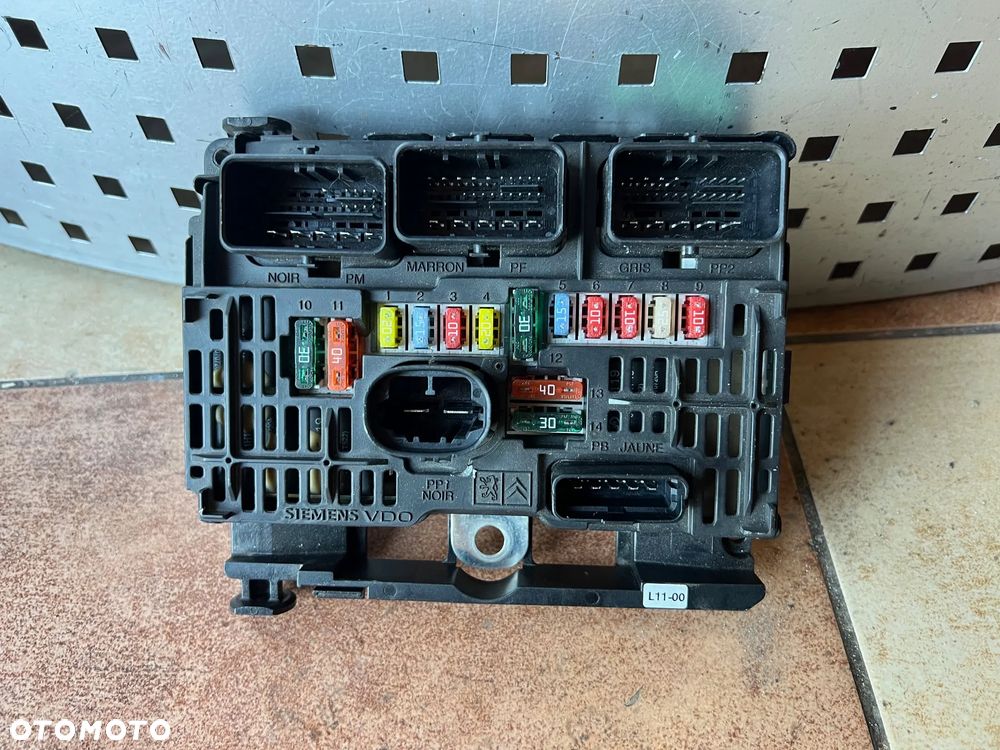 KOMPUTER STEROWNIK MODUŁ BSM L 11 L11 PEUGEOT CITROEN 9661682980 - 1