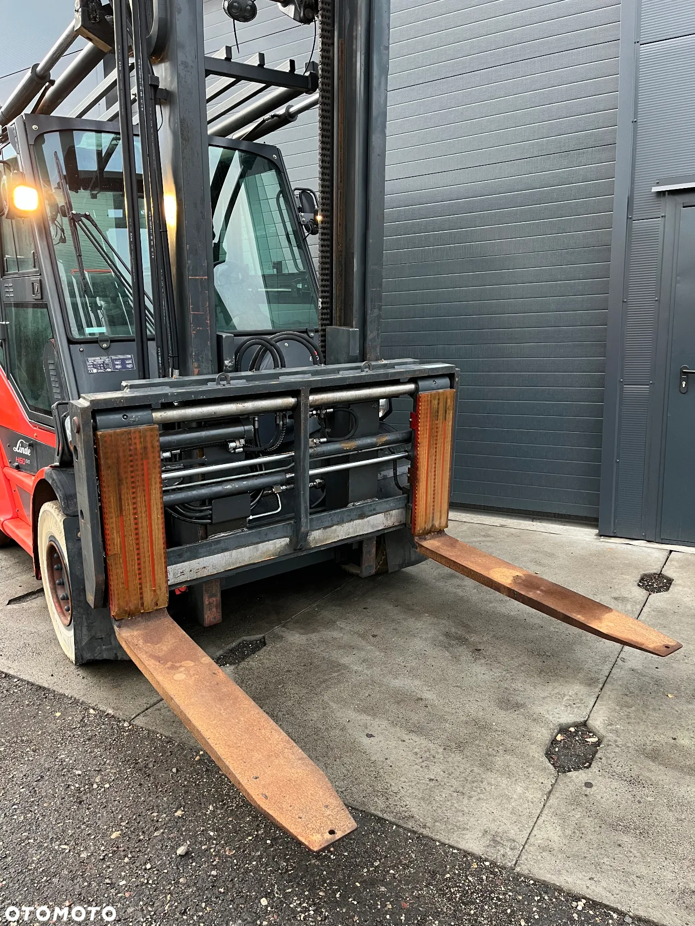 Linde H60-T 396-03 Gaz Kabina Klima Pozycjoner Przesuw boczny - 7
